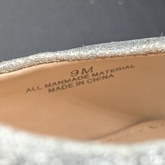 Gianni Bini Merri Silver Platform Embellished Heels - Picture 12 of 12